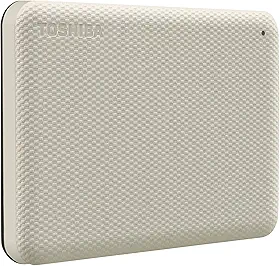 HD Externo Portátil Toshiba 2TB Canvio Advance USB 3.0 Branco - HDTCA20XW3AA