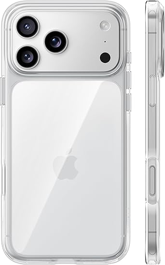 TORRAS for iPhone 17 Pro Case Crystal Clear, Ultra-Thin, 2025 Upgraded Non-Yellowing, Military-Grade Protection, Transparent Slim Case for iPhone 17 Pro Phone Case, Soft, Anti-Scratch, Clear