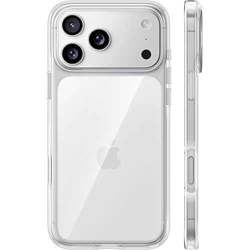 TORRAS for iPhone 17 Pro Case Crystal Clear, Ultra-Thin, 2025 Upgraded Non-Yellowing, Military-Grade Protection, Transparent Slim Case for iPhone 17 Pro Phone Case, Soft, Anti-Scratch, Clear