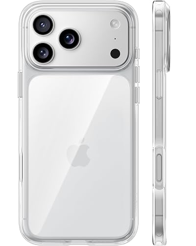 TORRAS for iPhone 17 Pro Case Crystal Clear, Upgraded Anti-Yellowing, 6.3'' | Military-Grade Protection, Ultra