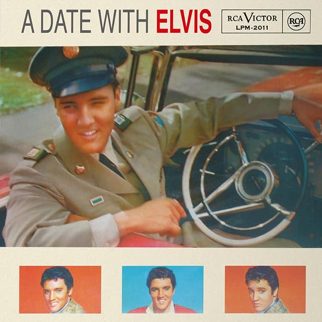 A Date With Elvis (Vinil Verde) por Elvis Presley, capa do álbum