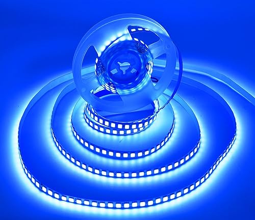 Miniatura 13 de Tira de luces LED, DC12V 5m/16.4ft regulable SMD 5730 (5630 actualizado) Super brillante 600LEDs 28000LM tira de luces LED no impermeable, 2 veces