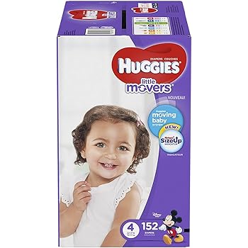 amazon huggies little movers size 4