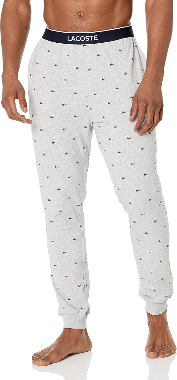 Amazon.com: Lacoste Pantalón de pijama con estampado de cocodrilo para  hombre : Ropa, Zapatos y Joyería