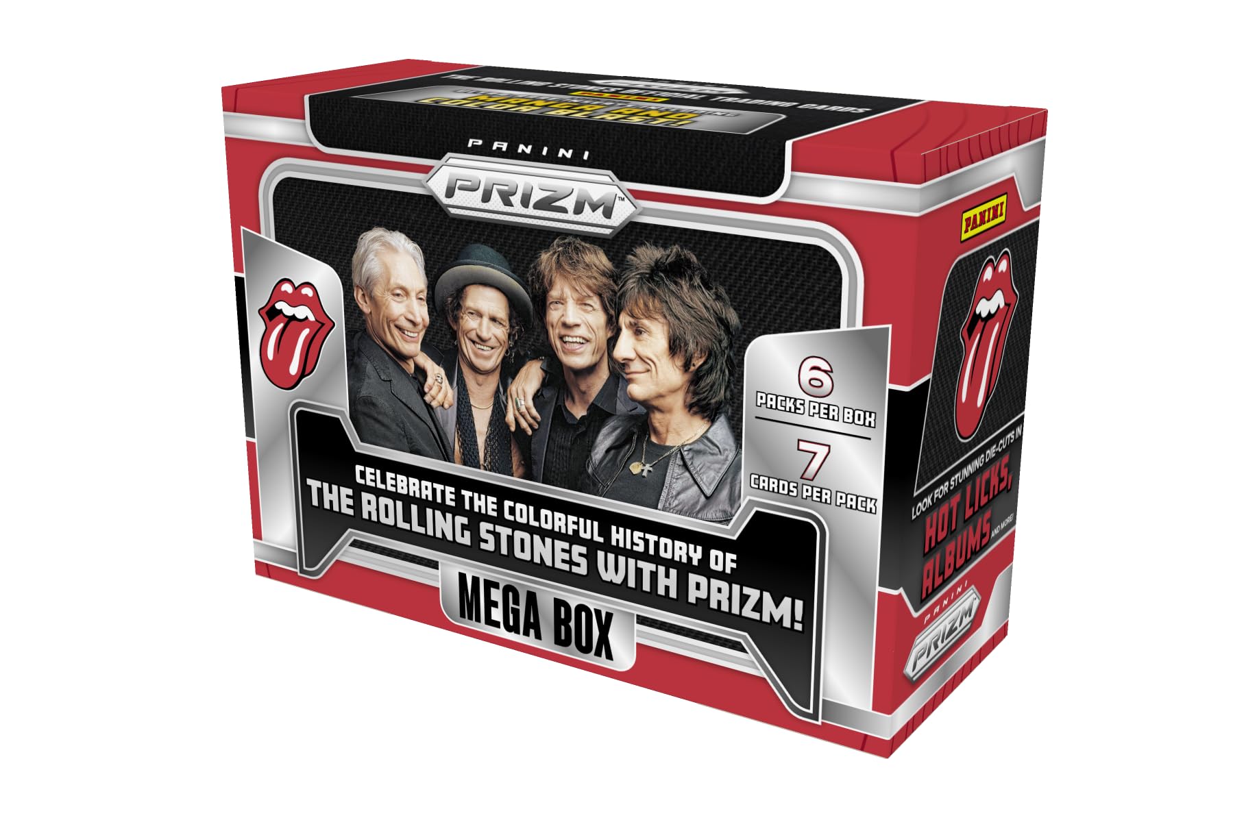 Amazon.com: 2024 Panini Prizm Rolling Stones Hobby Mega Box
