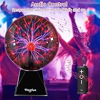 Vista 6 de Theefun Bola de plasma de 8 pulgadas y bolas de parachoques inflables de 36 pulgadas