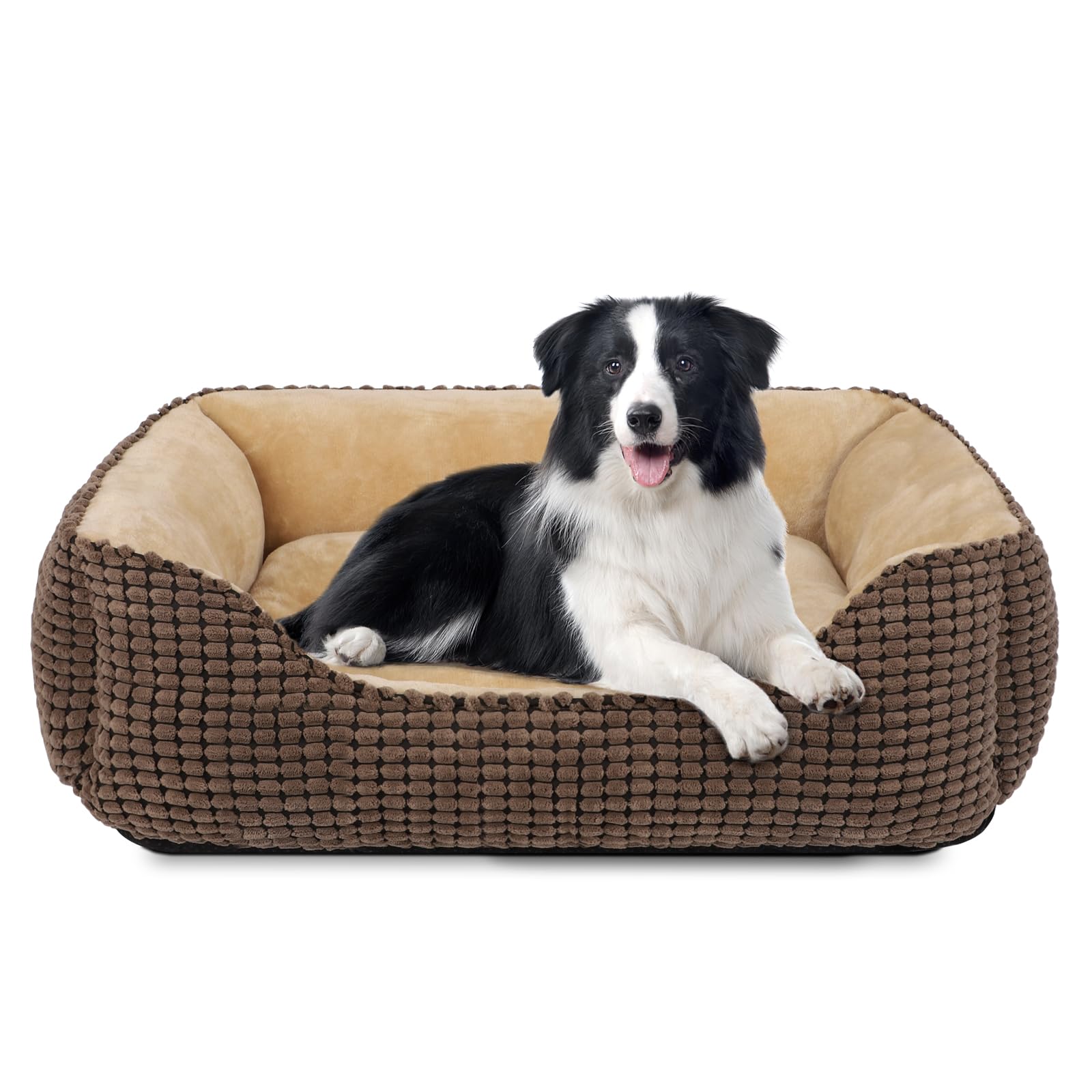 JOEJOY Cuccia Cane Interno Taglia Media, Cuccia per Cani Lavabile, Cuscino per Cani Morbido Confortevole Letto Cane, 76x61x23cm