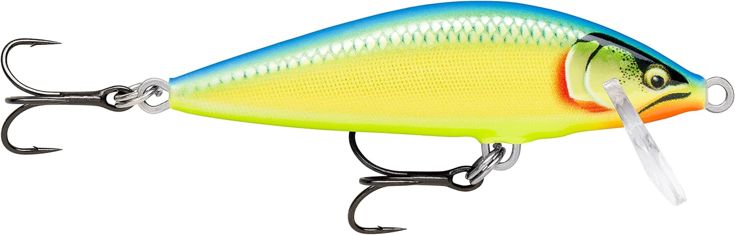 Rapala Count Down Elite Minnow Lure, Sinking Hard Bait, Trout Bass Walleye Fishing Lure, Controlled Depth