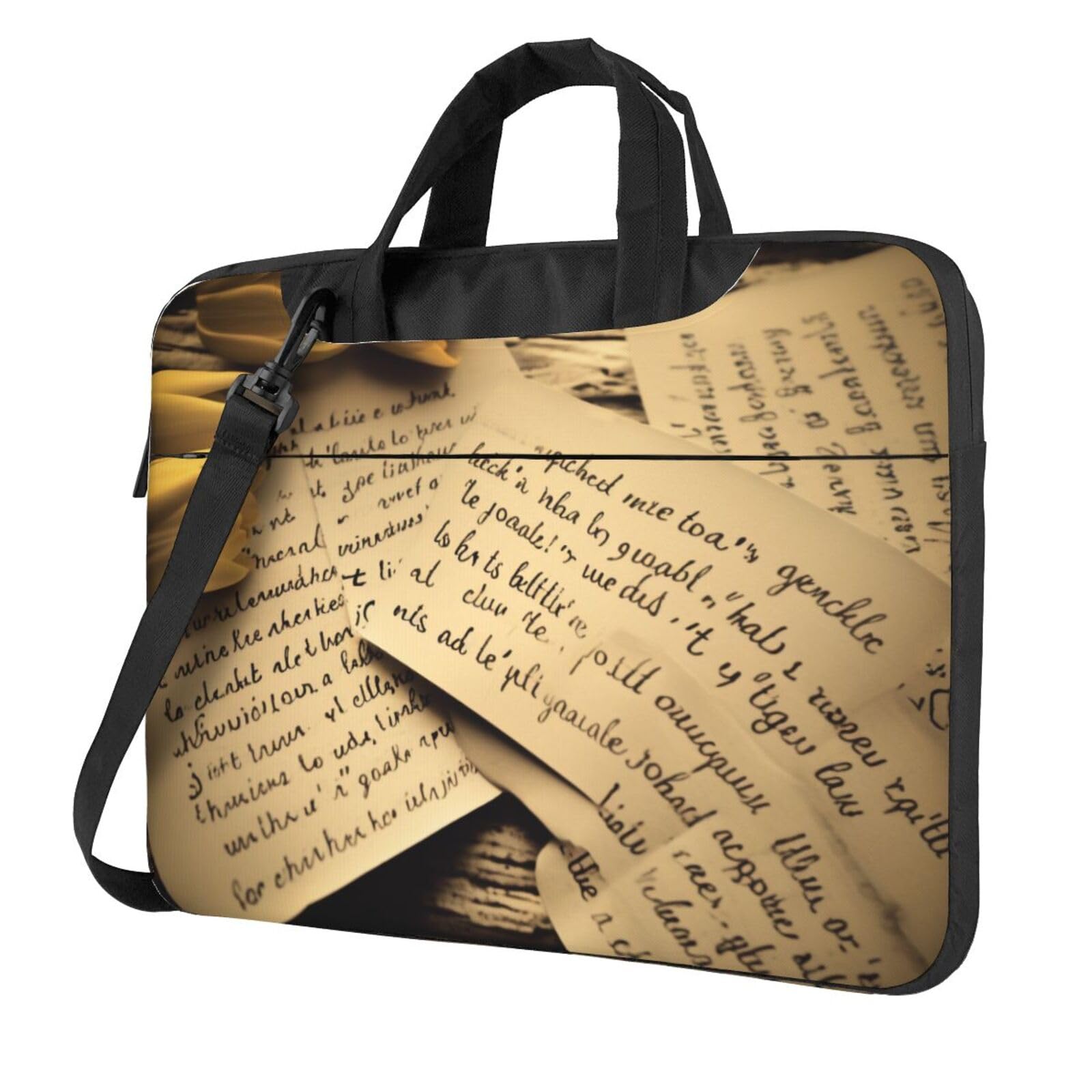 Sac ordinateur portable à bandoulière moderne avec imprimés pour le bureau - 8