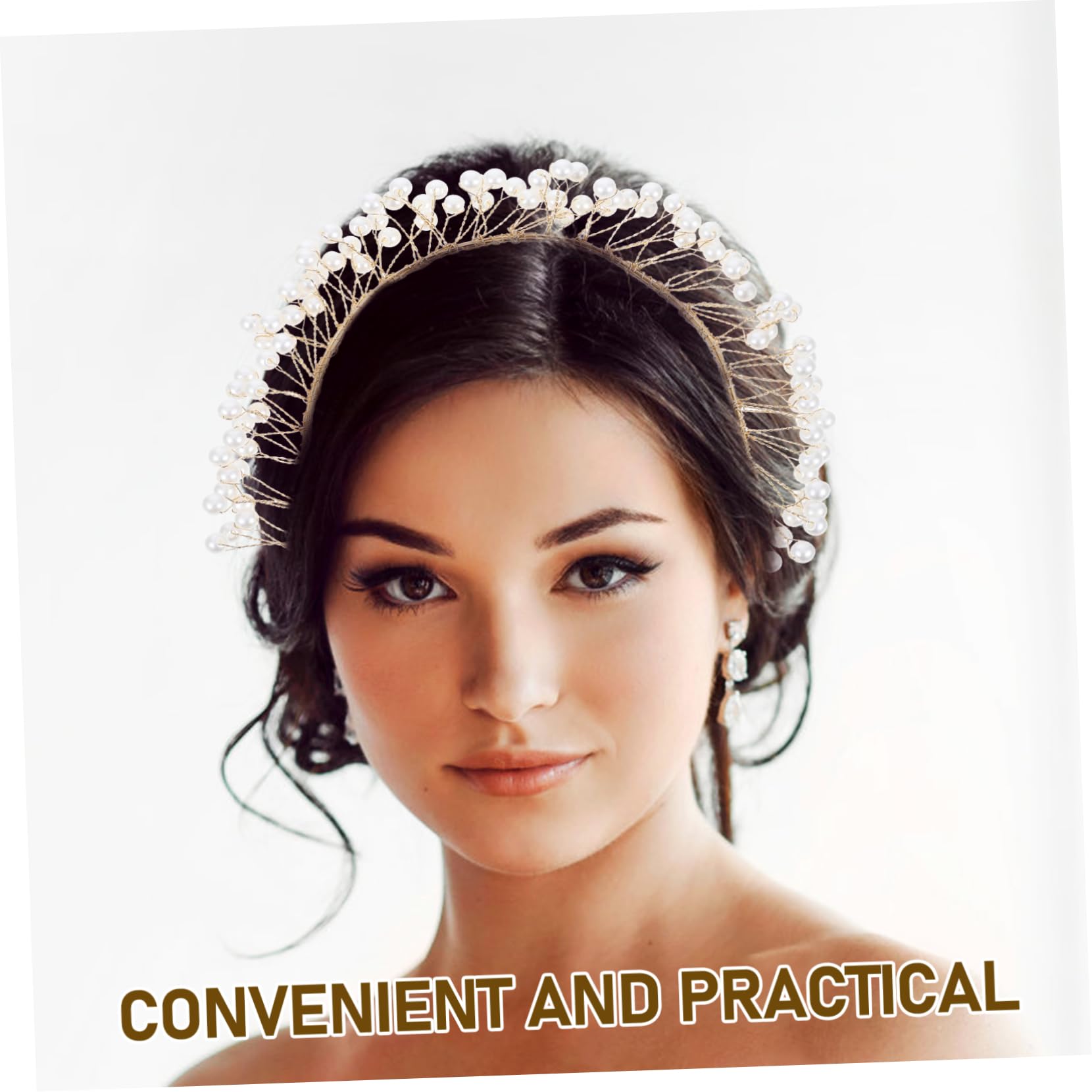 4 Pezzi Cerchietto Sposa in Cristallo con Design Morbida ed Accessorio per Matrimonio e Comfort e Stile Raffinato