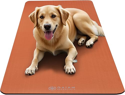 Vista 7 de Gaiam Gaiam Essentials 2/5" Thick (10mm) Yoga & Pilates, Fitness & Exercise Mat with Easy-Cinch Carrier Strap Cusion Support For Fitness and Gym