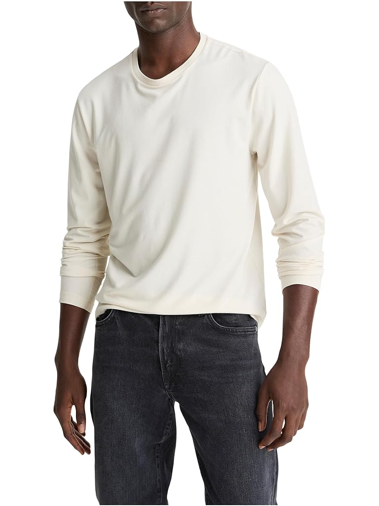 Bone Vince Triblend Jersey Long Sleeve Crew Neck