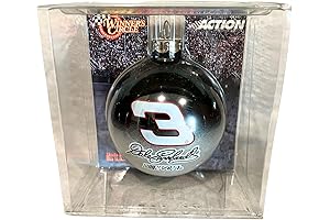 NASCAR Collectibles #3 Dale Earnhardt Christmas Bulb Ornament - Made in USA
