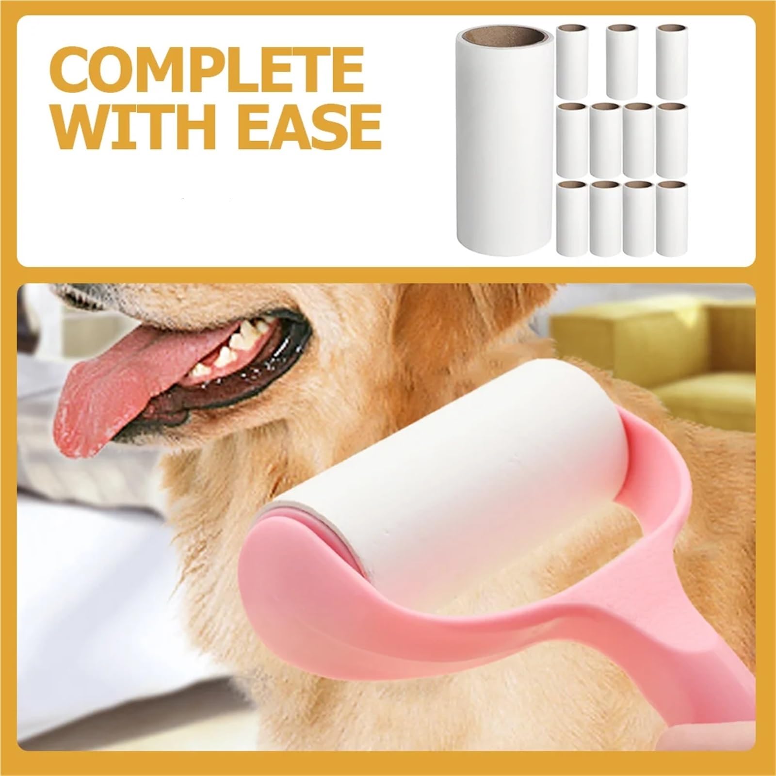 16 stücke Pet Lint Roller Set Hund Liefert Katze Zubehör Fell Entferner Klebeband for Garten Tragbare Haar Aufkleber Mit hohe Für Kleidung