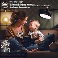 Vista 6 de Vintage LED Edison Bulbs, 6W, Equivalent 60W, High Brightness Daylight 5000K, ST58 Antique LED Filament Bulbs with 90+ CRI, E26 Medium Base, Luz