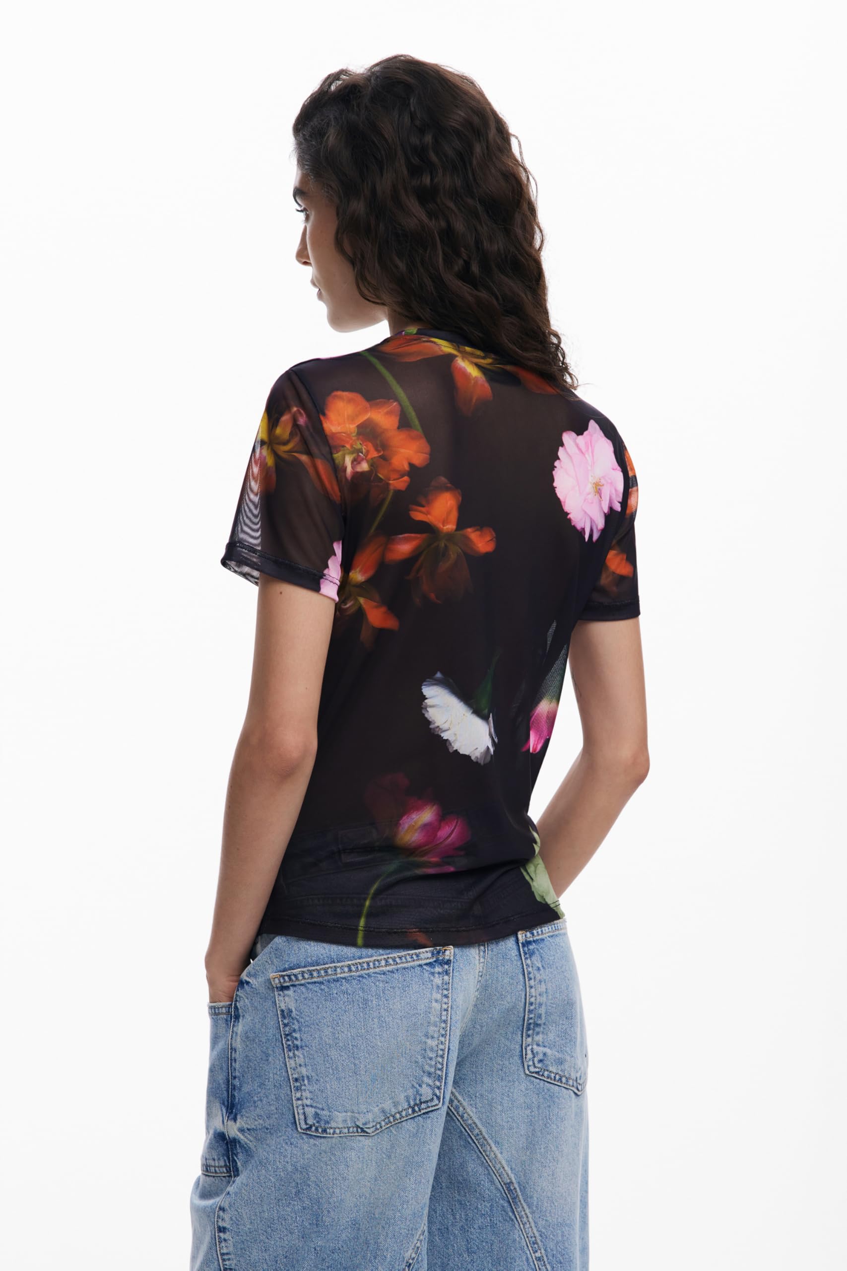 Desigual 25swtk88 T-Shirt Donna (Pacco da 1)