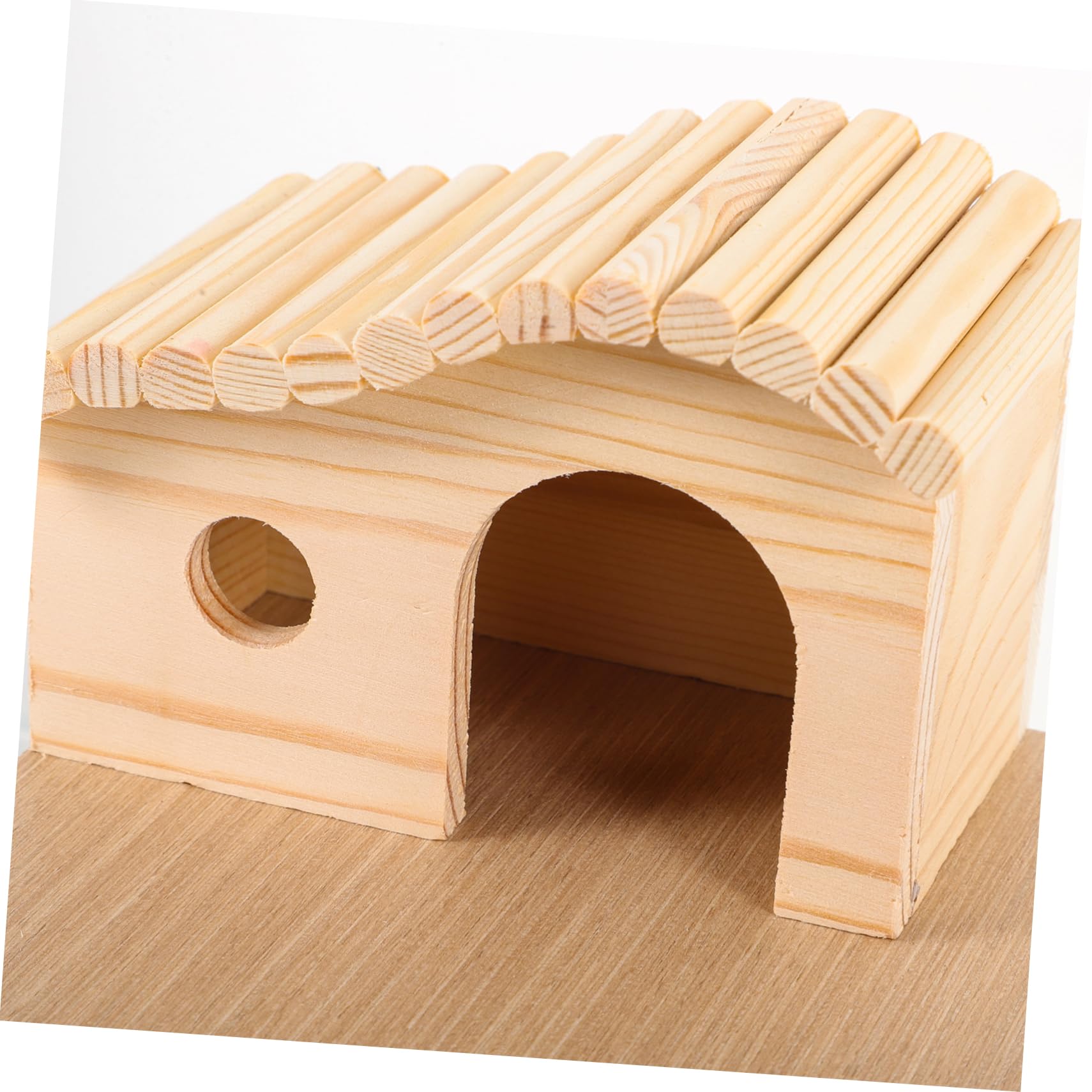 Sosoport Hamsterbrücke Hamsterhaus mit Leiter Versteck und Ruheplattform für Hamster und Chinchilla im Käfig