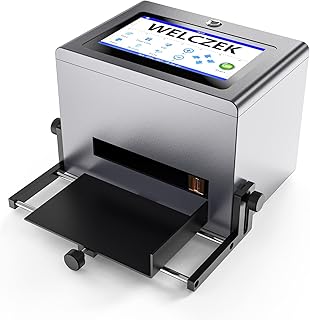 JHX2 Intelligent Inkjet Coding Machine with 7 Inch Color Touch Screen Quick-Drying Online Batch Coding Printer for Date, Picture, Barcode, Qr Code, Label, Variable Data etc