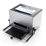 JHX2 Intelligent Inkjet Coding Machine with 7 Inch Color Touch Screen Quick-Drying Online Batch Coding Printer for Date, Picture, Barcode, Qr Code, Label, Variable Data etc