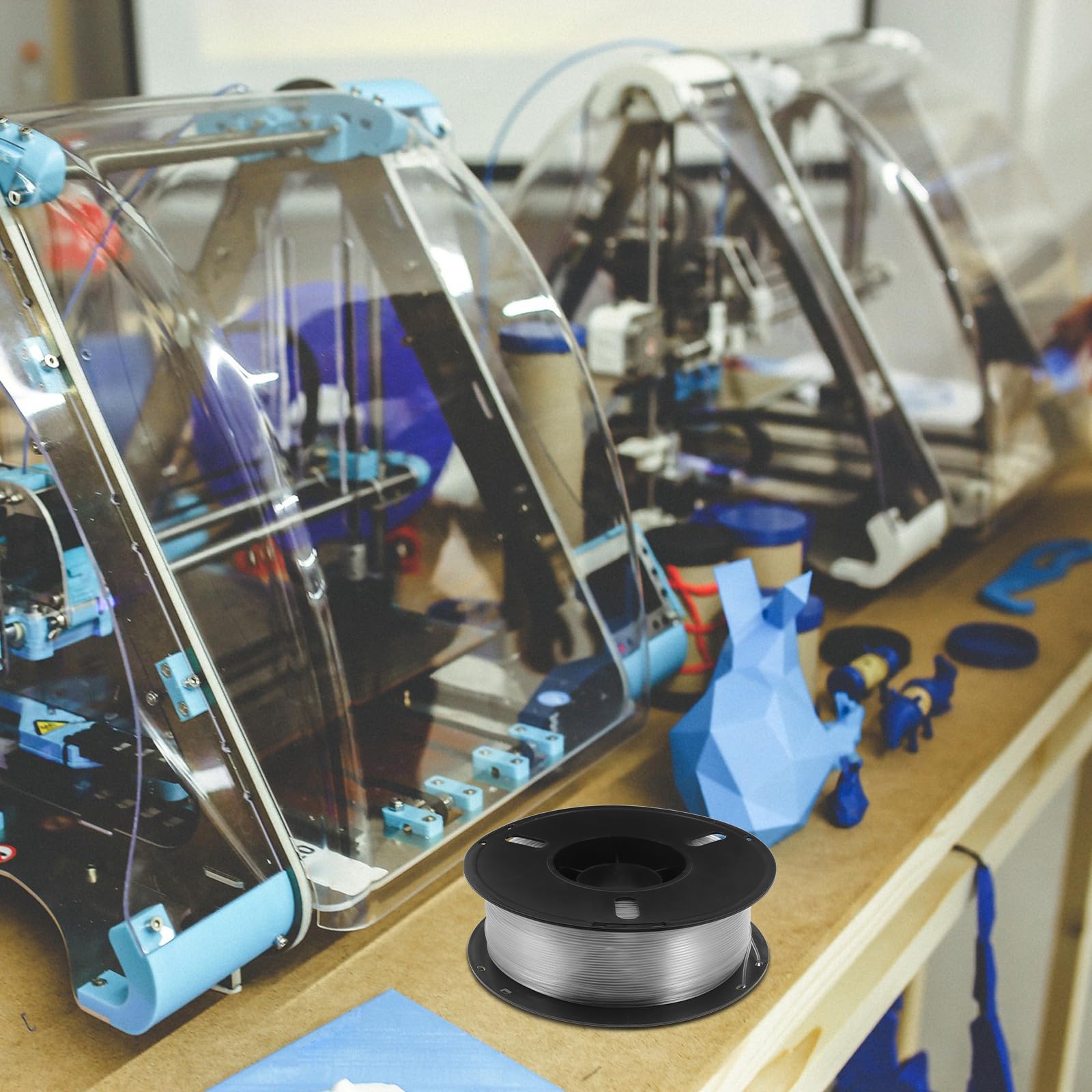 Petg 3d-druckerfilament 1, 75mm Rolle 1kg Transparent