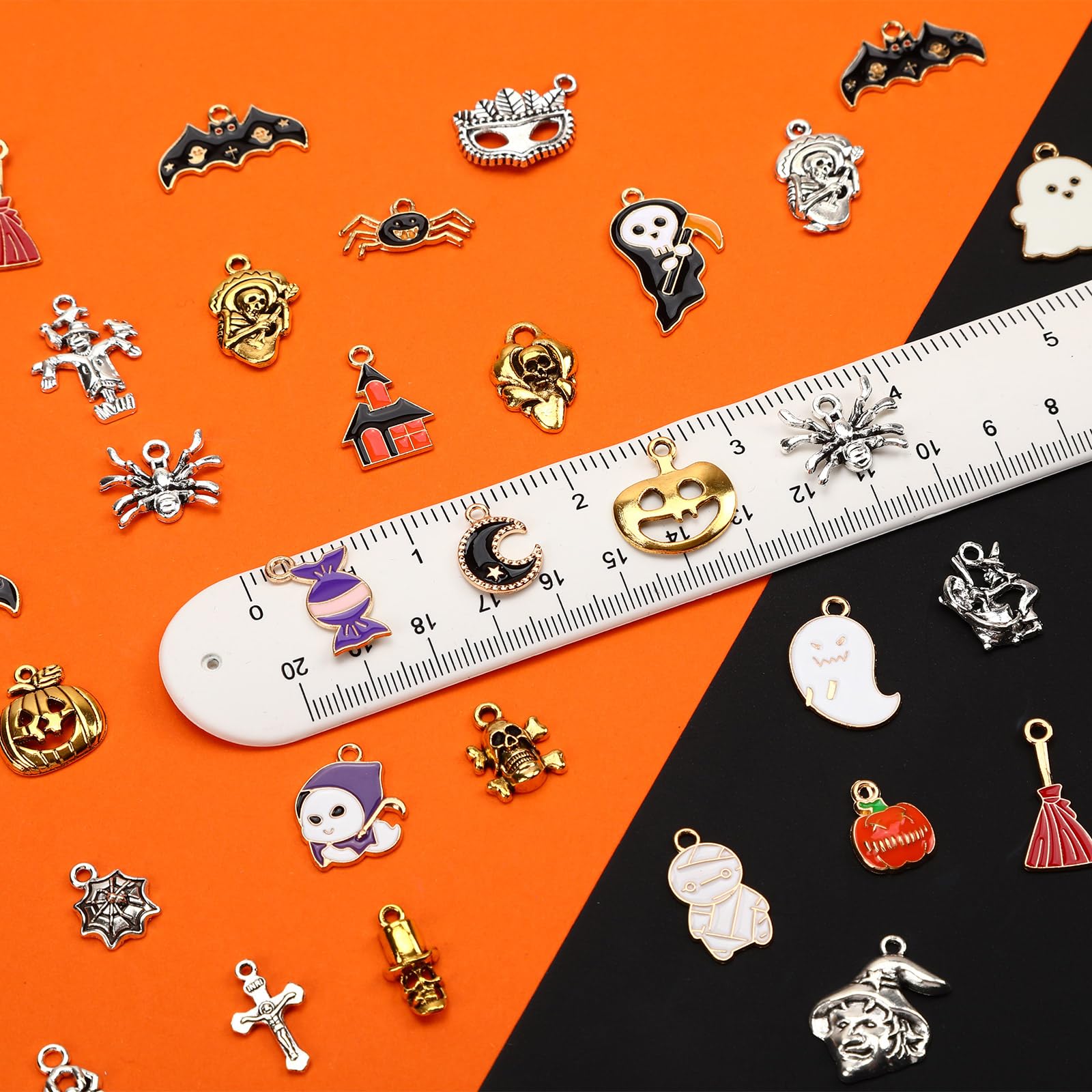SANNIX 350Pcs Halloween Charms - Image 2