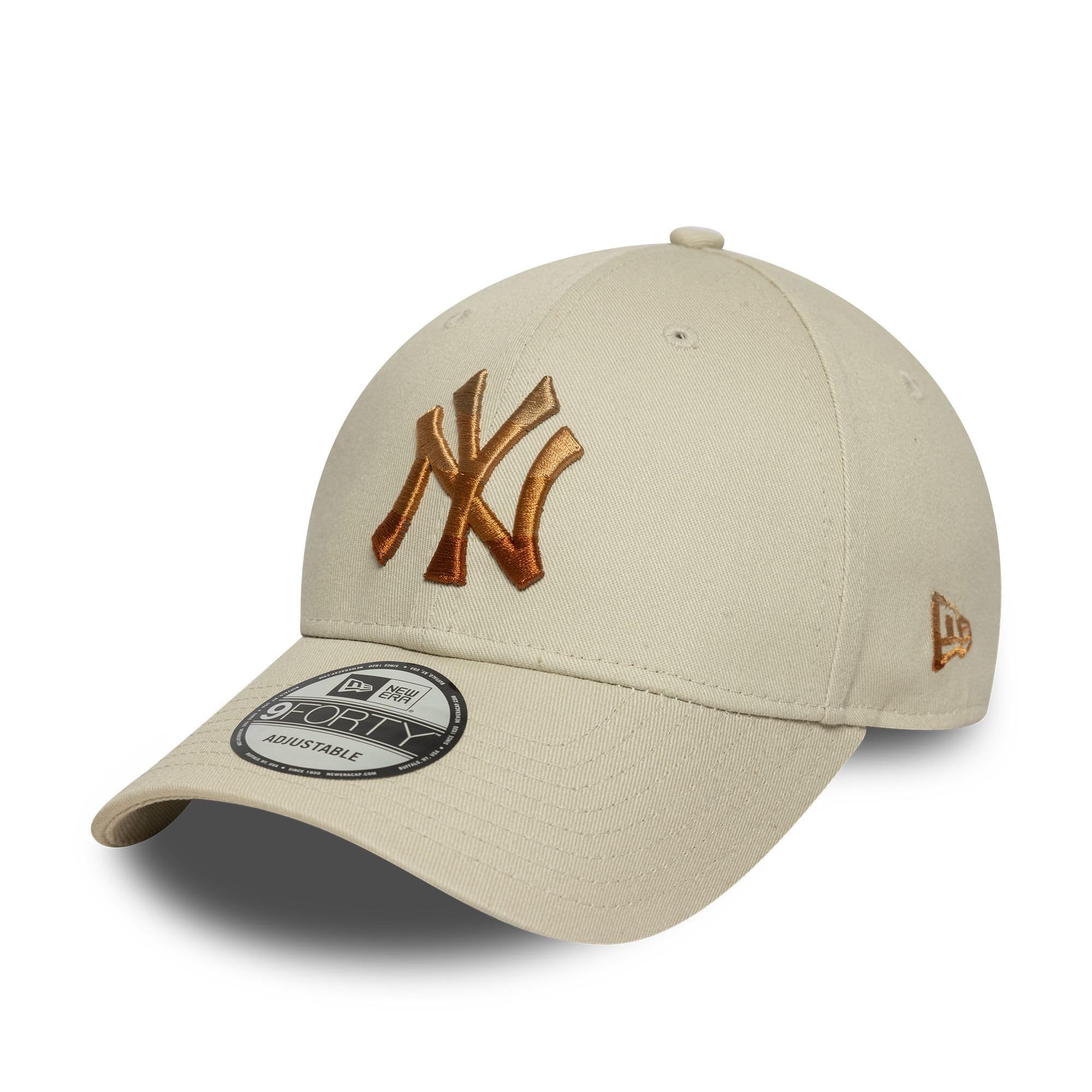 New Era New York Yankees 9Forty Ombre Infill Cap Beige — image 1