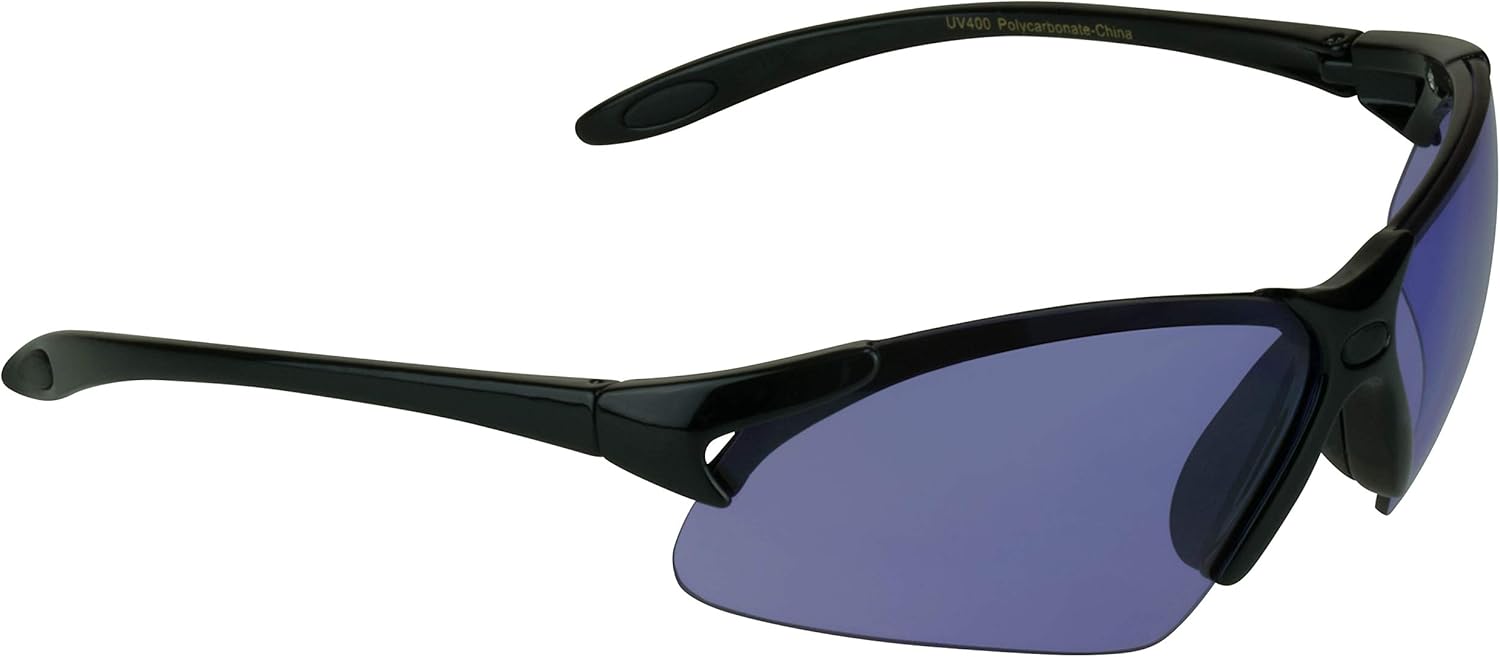 proSPORT Sport Sunglass Cycling Motorcycle Riding Running Golf Driving Smoke, Night Yellow, Orange, Purple, or Pink Rose lens