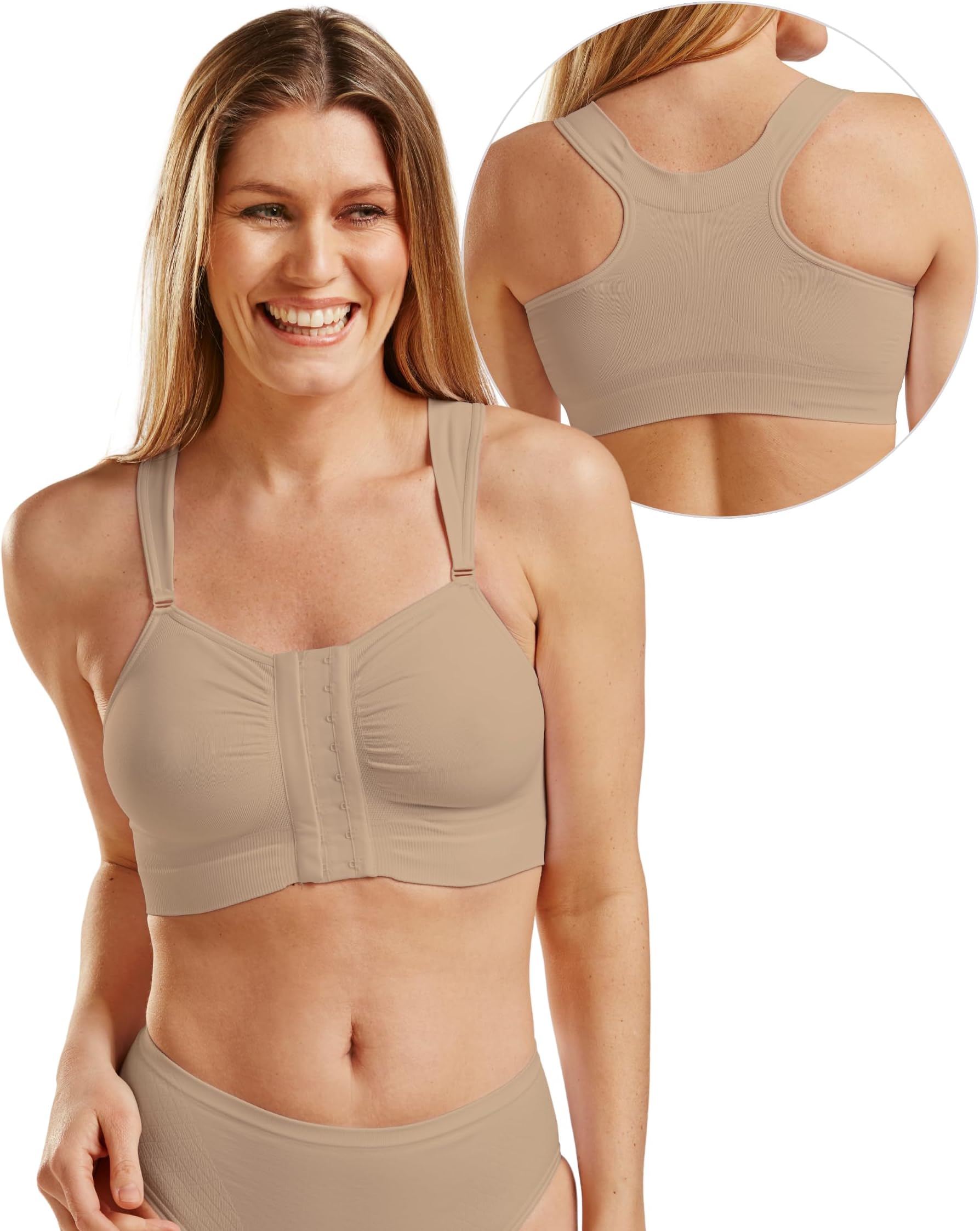 Bella Front Closure Comfort/Sleep Bra #3212