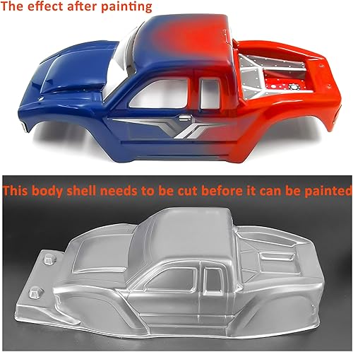 Miniatura 3 de SCX24 Carcasa transparente 124 RC Crawler plástico RC Car Shell para Axial 124 RC Crawler SCX24 AXI90081 AXI00004 DIY SCX24 actualizaciones