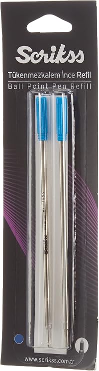 Scrikss 711 Slim Ballpoint Refill Blue