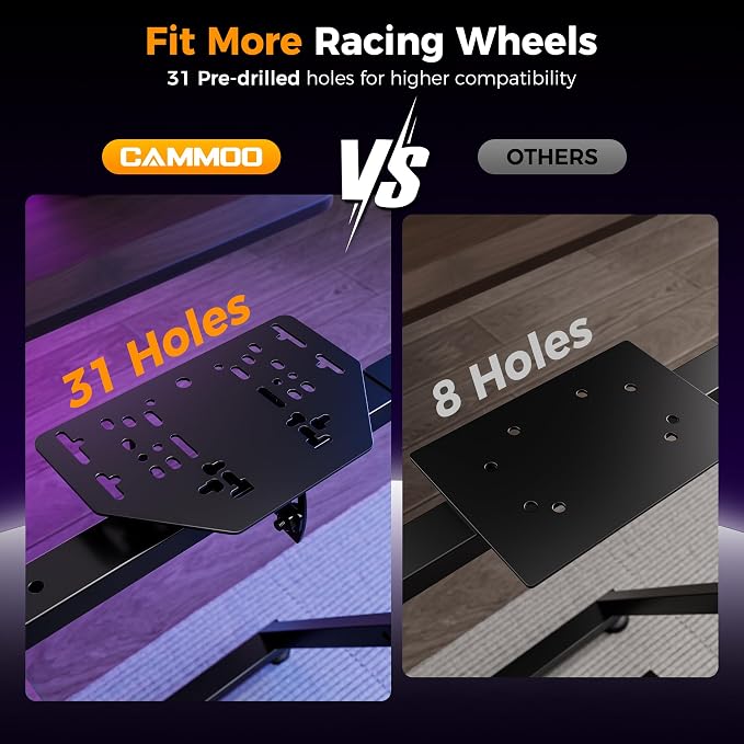 Soporte para volante de carrera CAMMOO compatible miniatura 2
