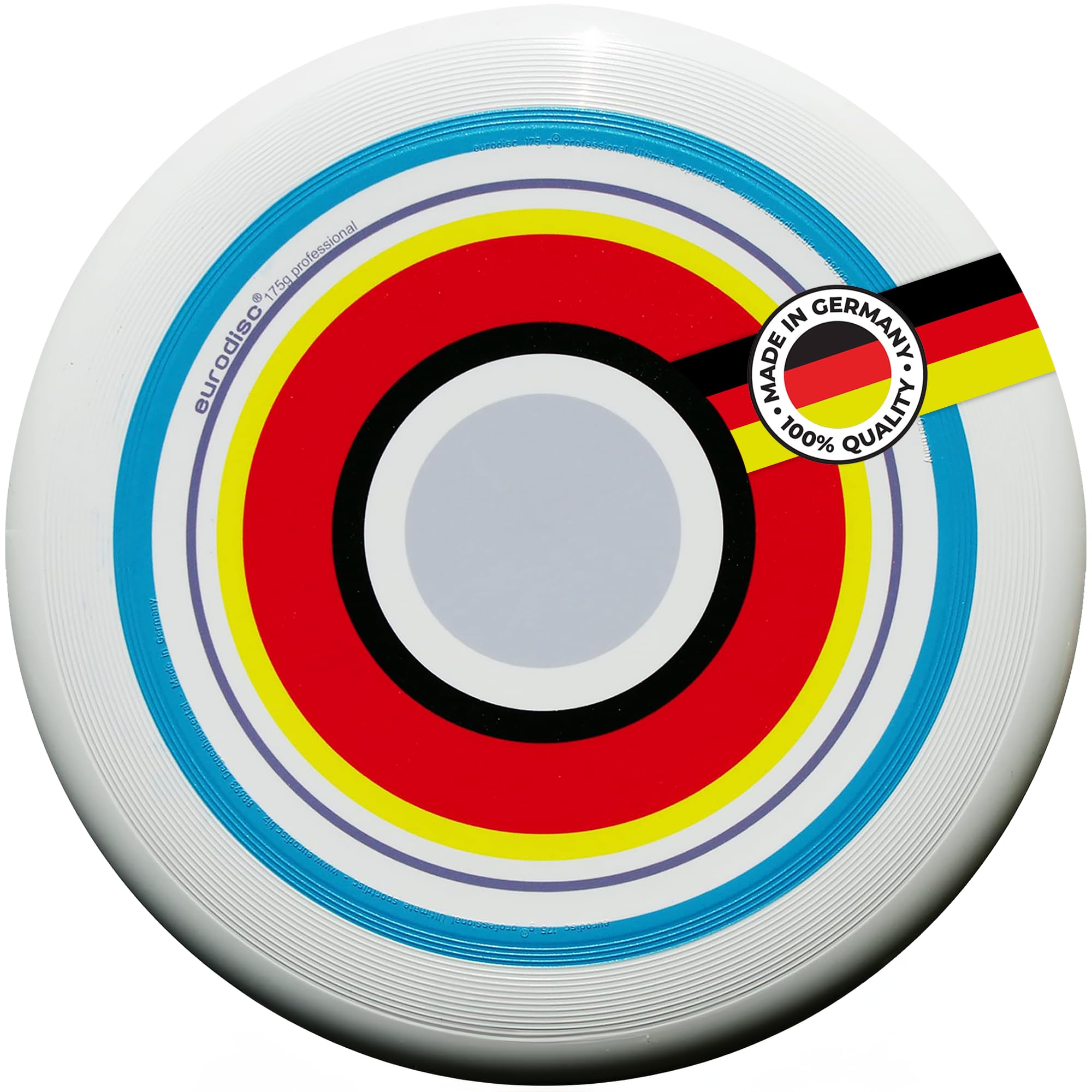 Frisbee Eurodisc Ultimate 4.0 | 175g | Bioplastica | Volo Stabile 100+ Metri | Design Calamaro Ocean Edition