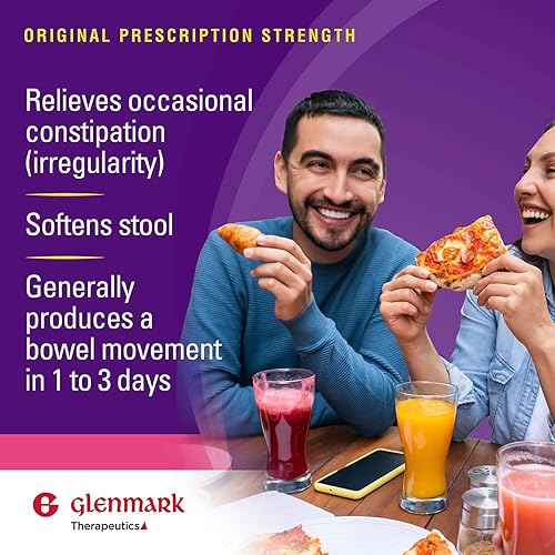 Miniatura 4 de Glenmark Therapeutics Polietilenglicol 3350 en polvo, laxante osmótico, 45 dosis diarias, suaviza las heces, alivia el estreñimiento ocasional,