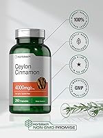 Vista 6 de Horbäach Cápsulas de canela de Ceilán, 250 unidades, sin OMG, sin gluten