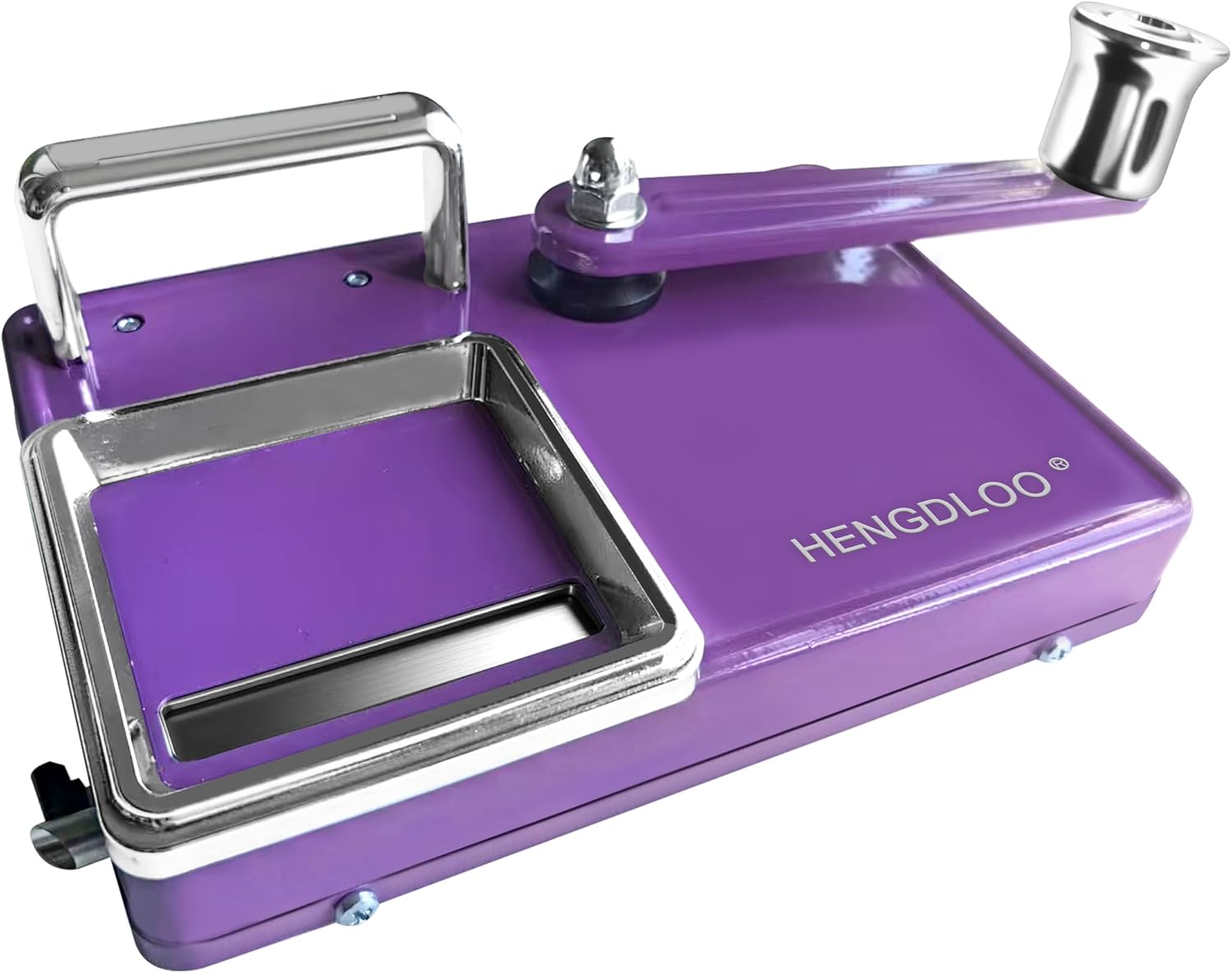 Cigarette Rolling Machine, 8in Dual-Track Upgrade Cigarette Machines, Suitable for 8.0 MM Diameter Size Cigarette Paper Tube,Purple