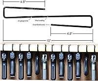 Vista 2 de AmeriGun Club Easy Use Gun Hanger Pack of 12 Original Handgun Hangers