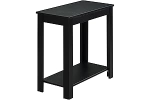 Modern Narrow Rectangle Side Table: An End Table Companion for Any Living Space