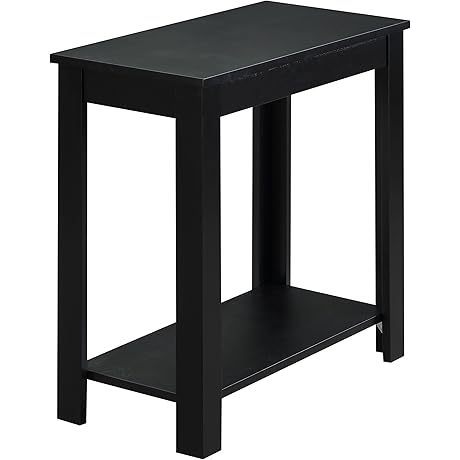 Modern Narrow Rectangle Side Table: An End Table Companion for Any Living Space