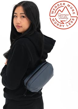 WANDRD D1 Fanny Pack, Aegean Blue, 2L Waist & Crossbody Bag