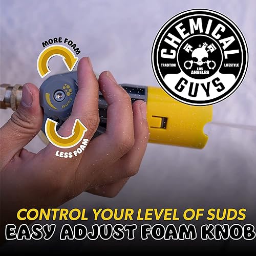 Miniatura 7 de Chemical Guys EQP324 Cañón de espuma de liberación máxima de boca grande