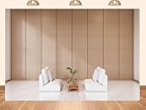 PEKRU 12x8ft Fabric Japanese Tea Room Photo Background with View of Sliding Shoji Screens Filtering Soft Light for Japanese Theme Party Decorations and Studio