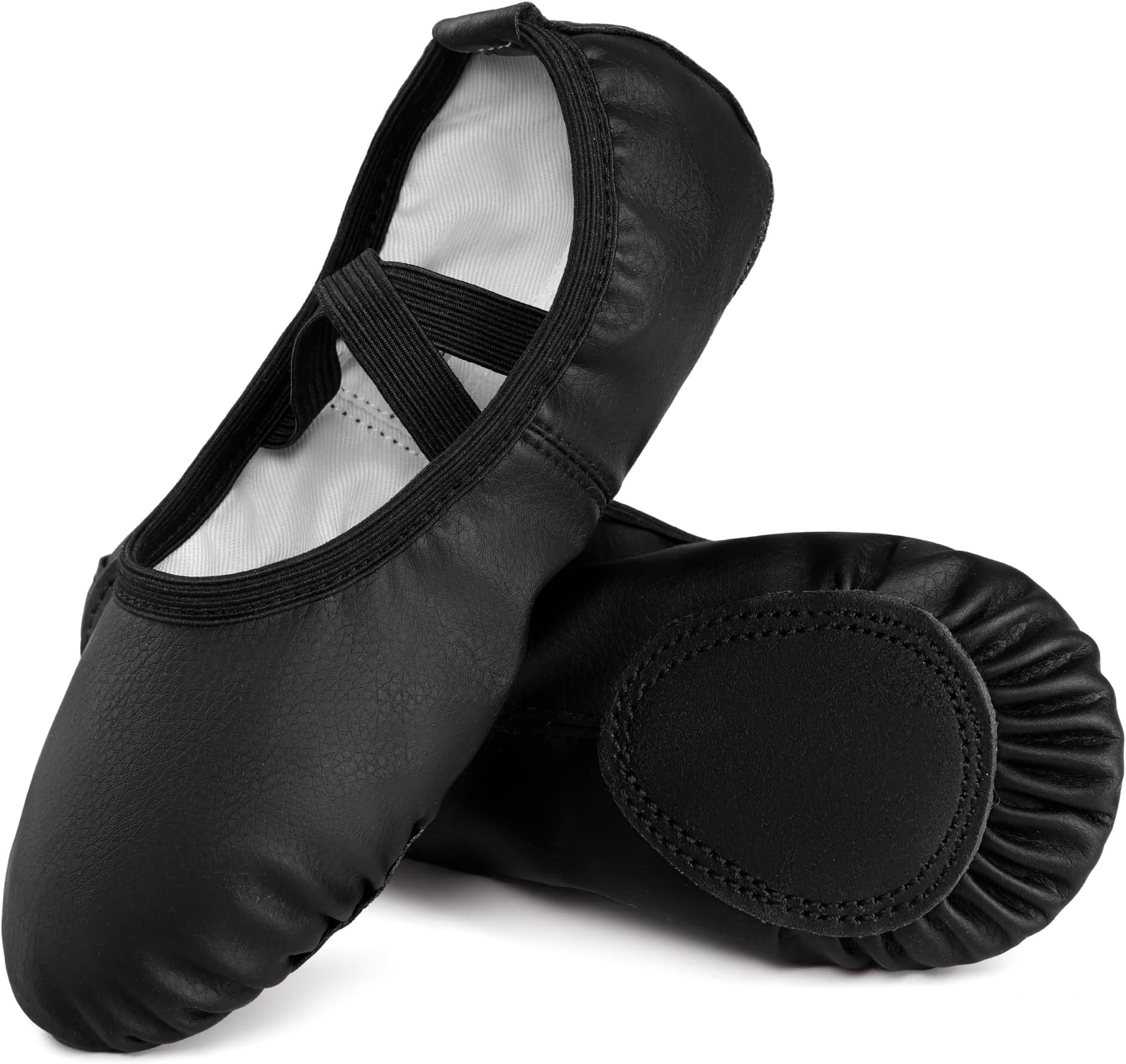 Soft Leather Ballet Shoes/Ballet Slippers/Dance Shoes (Toddler/Little/Big Kid/Women) …