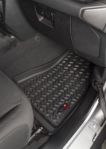 Miniatura 6 de Rugged Ridge - Revestimiento de piso, JL y JLU, solo frontal, Negro