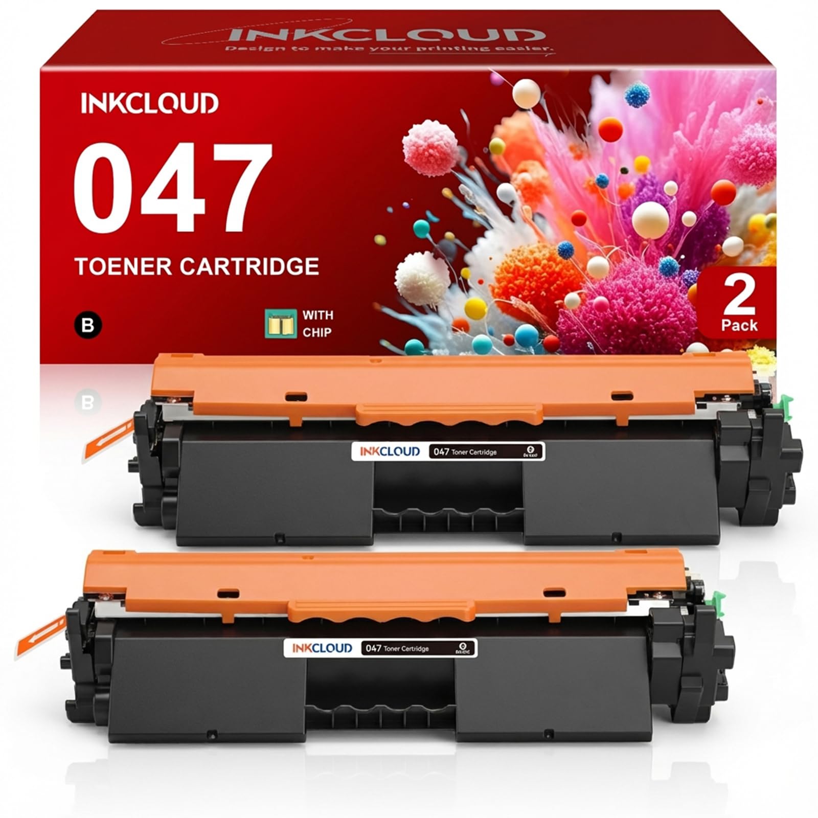 Amazon.com: 047 047h Black Toner Cartridges Replacement for Canon
