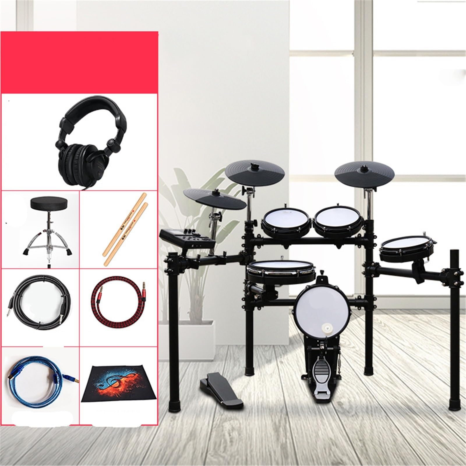 Baterías Electrónicas Baterías Profesionales Para Adultos Baterías Eléctricas Baterías De Jazz Con Bolsa De Regalo