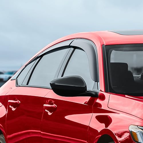 Miniatura 2 de Voron Glass Protectores de lluvia extra duraderos para Honda Accord 2018-2022, deflectores de ventana, viseras de ventana de ventilación, 6 piezas,