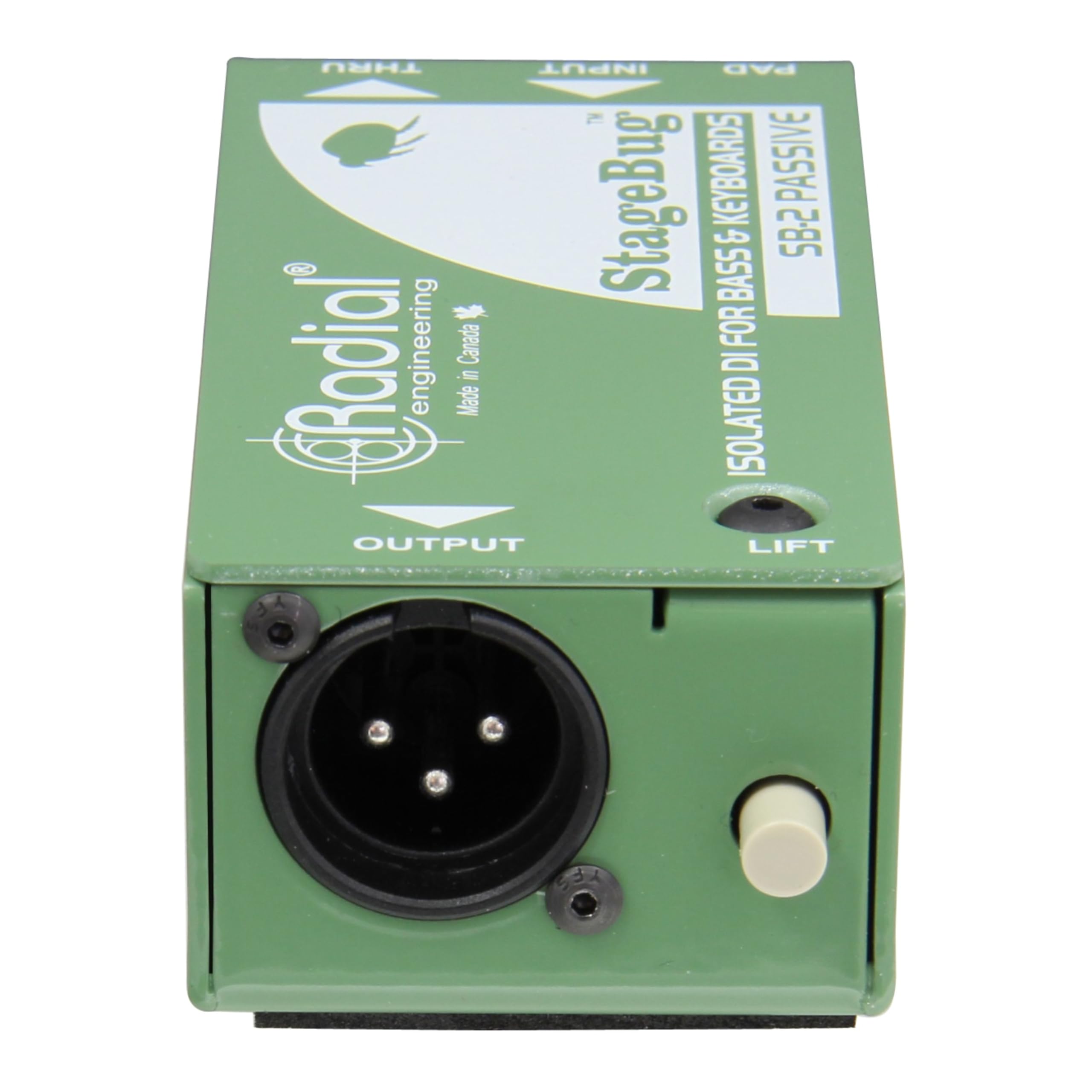 Radial StageBug SB-2 Caixa direta de instrumento passivo de 1