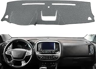 Dash Cover Mat for Chevy Chevrolet Colorado/GMC Canyon (DarkGray) F172