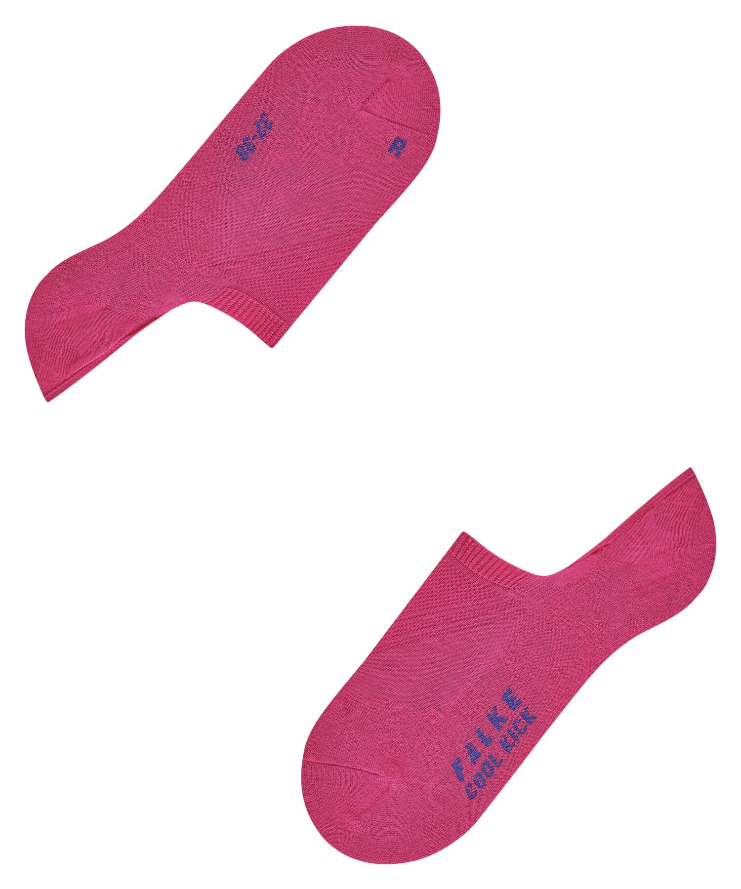 FALKE Kobiety Stopki Cool Kick Invisible W In materiał funkcyjny niewidoczne jednokolorowe 1 Para, Różowy Gloss 8550, 37-38