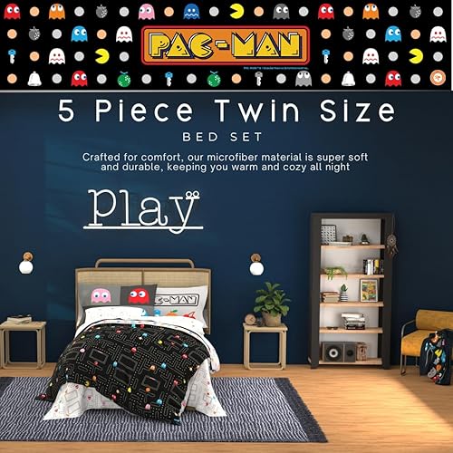 Miniatura 532 de Franco - Juego de edredón y sábanas supersuaves con funda de almohada, para niños, 7 piezas, tamaño matrimonial, Peppa Pig